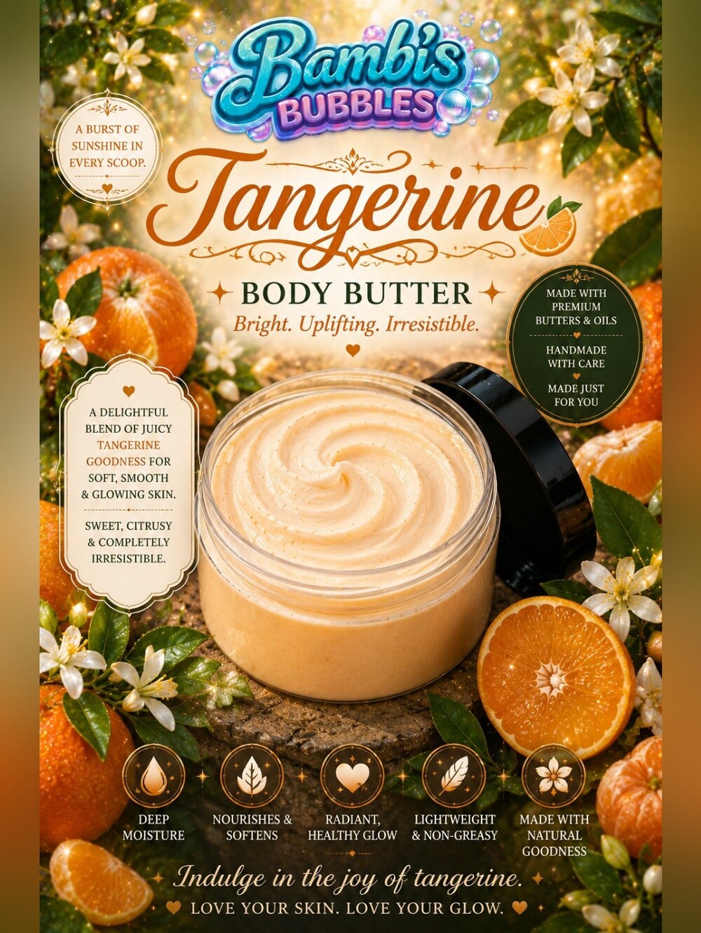 Low Stock! 4oz Summer Triple Body Butter Assorted Scents Available - Picture 4 of 15